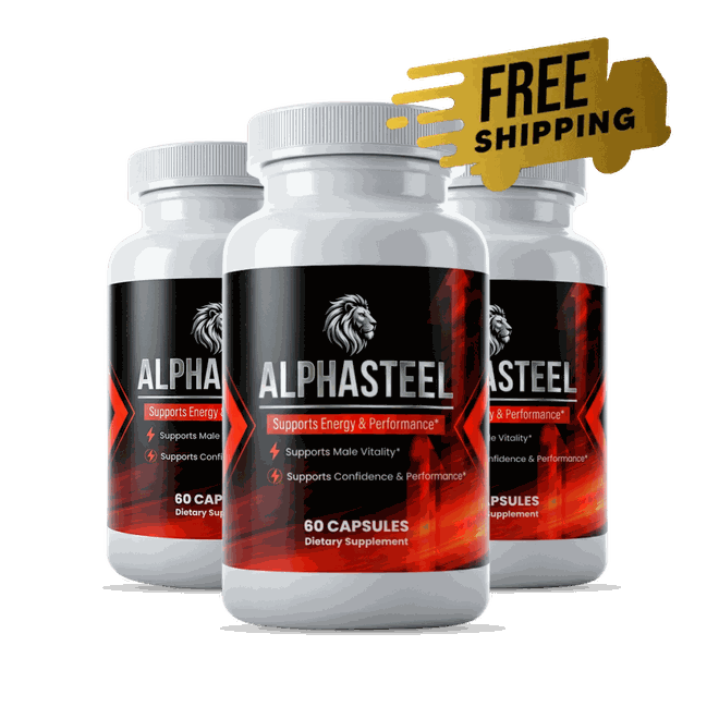 AlphaSteel 3-bottle package, 90-day supply